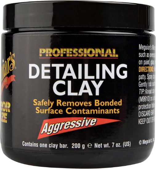Picture of Meguiar's mirror glaze professional detailing clay, aggressive, 200 g., clay bar