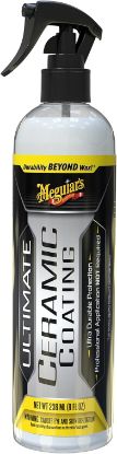 Picture of Meguiar's Ultimate Ceramic Coating - Ultra-Durable Cutting-Edge Ceramic Protection with Excellent Water Beading While also increasing gloss, Slickness, and Concealing Minor Paint Defects - 8oz Spray